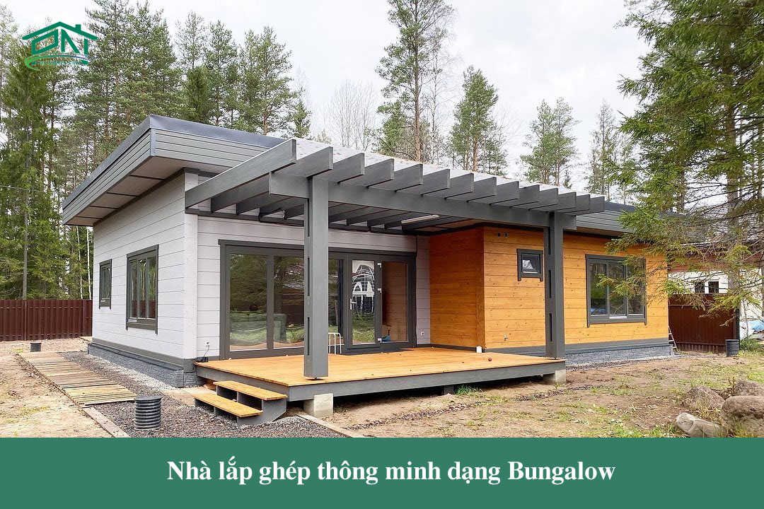 Nhà lắp ghép thông minh dạng Bungalow