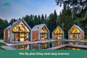 Nhà Lắp ghép thông minh dạng homestay