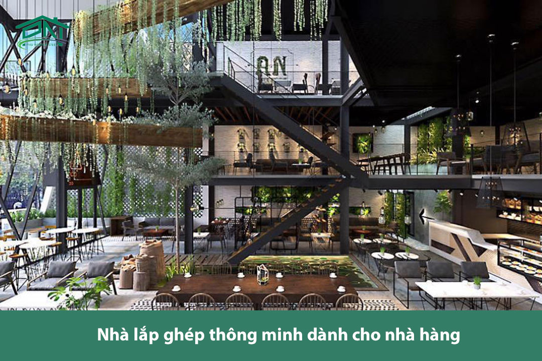 Nhà lắp ghép thông minh dành cho nhà hàng