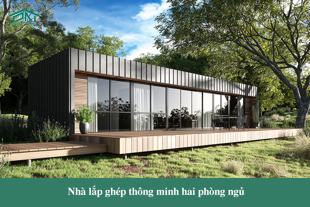 Nhà lắp ghép thông minh hai phòng ngủ